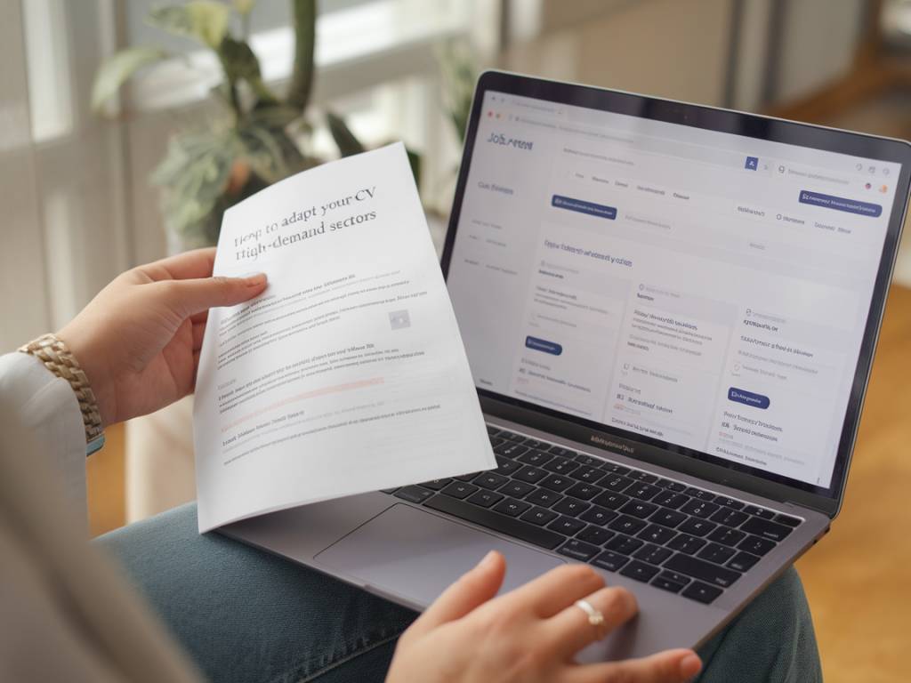 "Comment adapter votre CV pour candidater à des offres d'emploi dans des secteurs en tension"